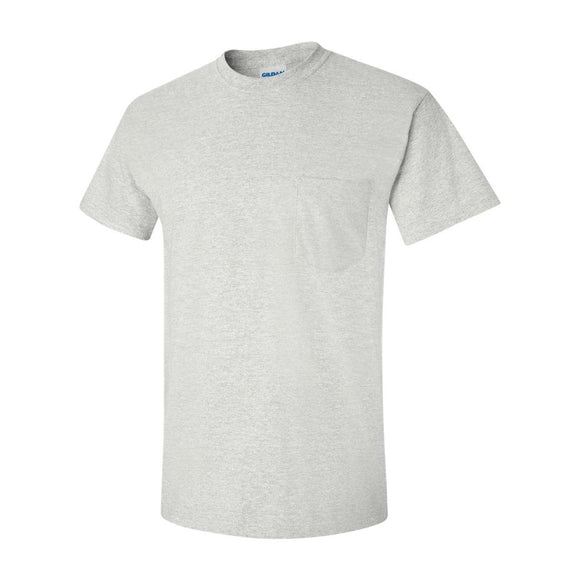 2300 Gildan Ultra Cotton® Pocket T-Shirt Ash