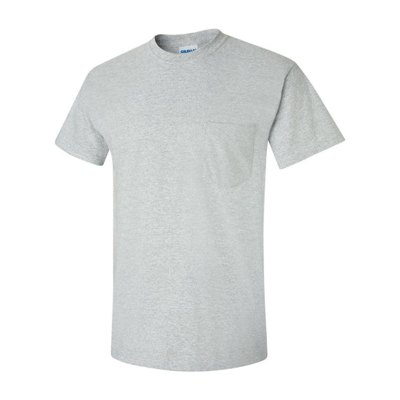 2300 Gildan Ultra Cotton® Pocket T-Shirt Sport Grey