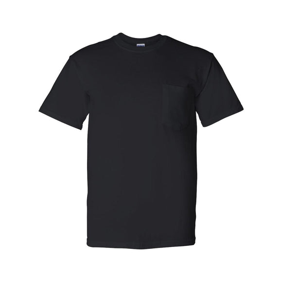 8300 Gildan DryBlend® Pocket T-Shirt Black