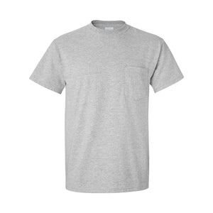 8300 Gildan DryBlend® Pocket T-Shirt Sport Grey