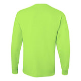 29LSR JERZEES Dri-Power® Long Sleeve 50/50 T-Shirt Safety Green