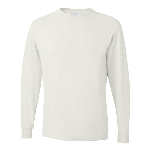 29LSR JERZEES Dri-Power® Long Sleeve 50/50 T-Shirt White