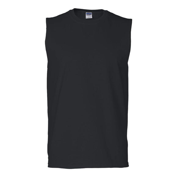 2700 Gildan Ultra Cotton® Sleeveless T-Shirt Black