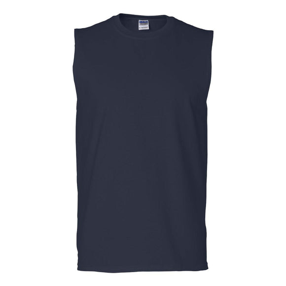 2700 Gildan Ultra Cotton® Sleeveless T-Shirt Navy