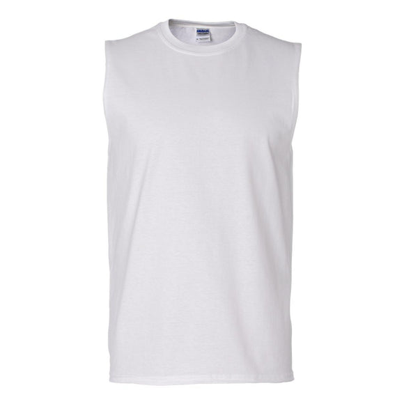 2700 Gildan Ultra Cotton® Sleeveless T-Shirt White