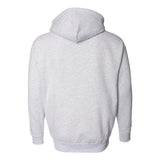 IND4000Z Independent Trading Co. Heavyweight Full-Zip Hooded Sweatshirt Grey Heather