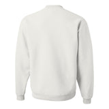 562MR JERZEES NuBlend® Crewneck Sweatshirt White