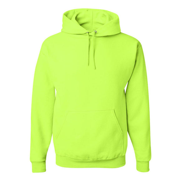 996MR JERZEES NuBlend® Hooded Sweatshirt Safety Green