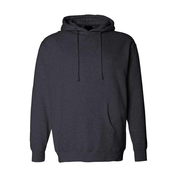 IND4000 Independent Trading Co. Heavyweight Hooded Sweatshirt Charcoal Heather