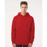 IND4000 Independent Trading Co. Heavyweight Hooded Sweatshirt Red