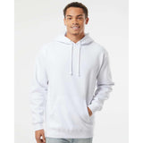 IND4000 Independent Trading Co. Heavyweight Hooded Sweatshirt White