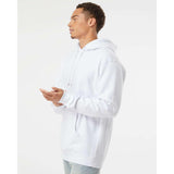 IND4000 Independent Trading Co. Heavyweight Hooded Sweatshirt White