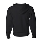 993MR JERZEES NuBlend® Full-Zip Hooded Sweatshirt Black