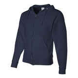 993MR JERZEES NuBlend® Full-Zip Hooded Sweatshirt J. Navy