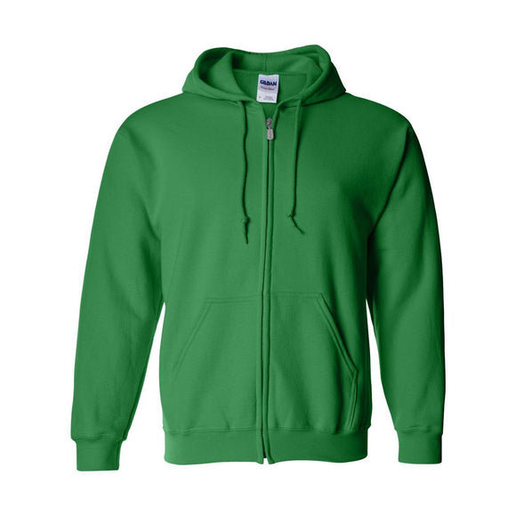 18600 Gildan Heavy Blend™ Full-Zip Hooded Sweatshirt Irish Green