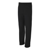 974MPR JERZEES NuBlend® Open-Bottom Sweatpants with Pockets Black