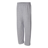 12300 Gildan DryBlend® Open-Bottom Sweatpants with Pockets Sport Grey