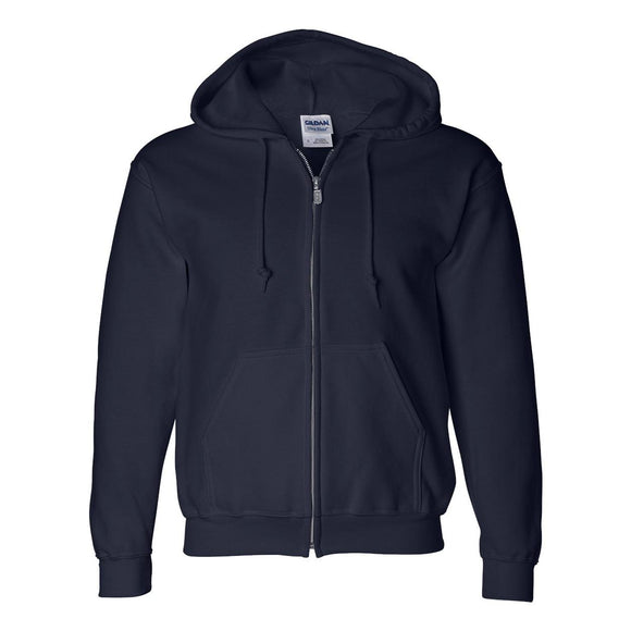12600 Gildan DryBlend® Full-Zip Hooded Sweatshirt Navy