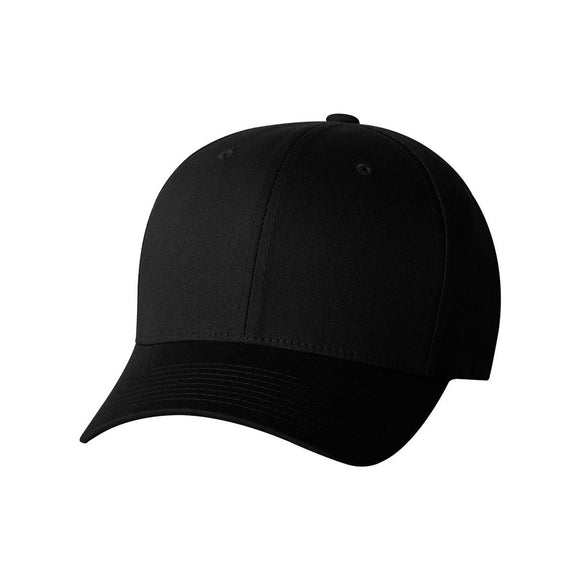 5001 Flexfit V-Flexfit® Cotton Twill Cap Black