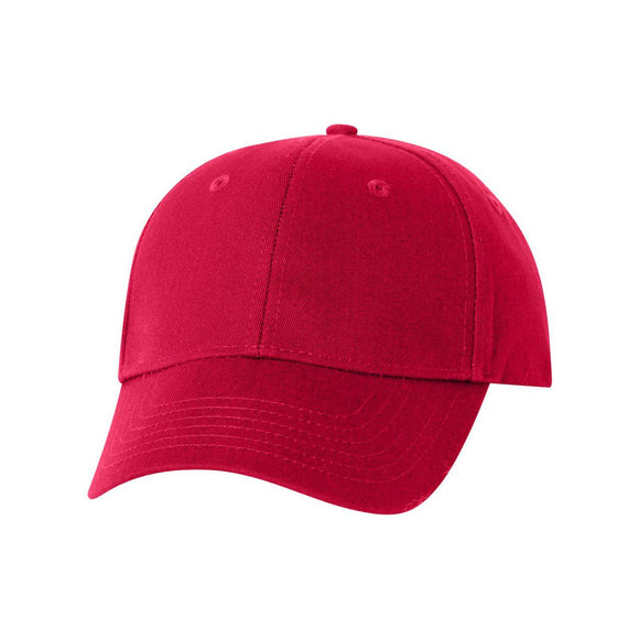 VC600 Valucap Chino Cap Red