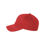 6277 Flexfit Cotton Blend Cap Red