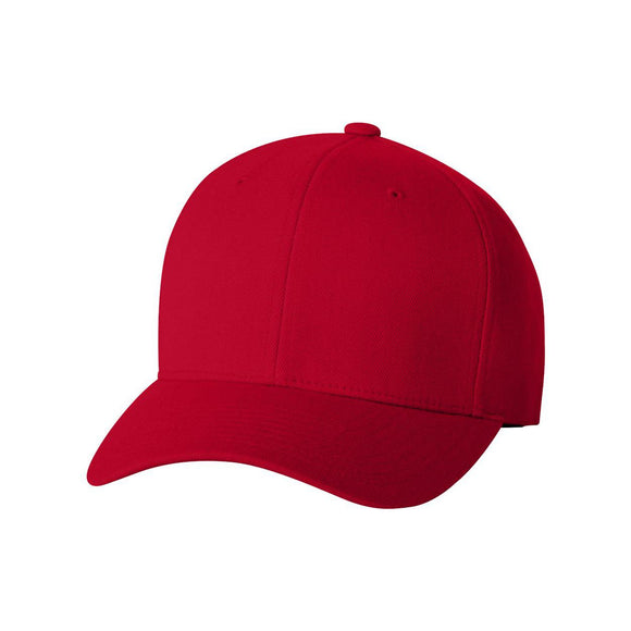 6477 Flexfit Wool-Blend Cap Red