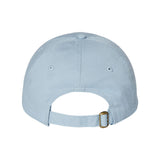 VC300A Valucap Adult Bio-Washed Classic Dad Hat Baby Blue