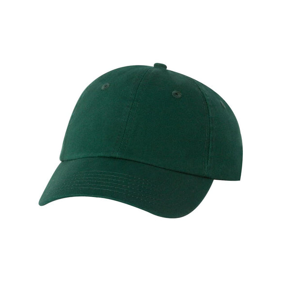 VC300A Valucap Adult Bio-Washed Classic Dad Hat Forest Green