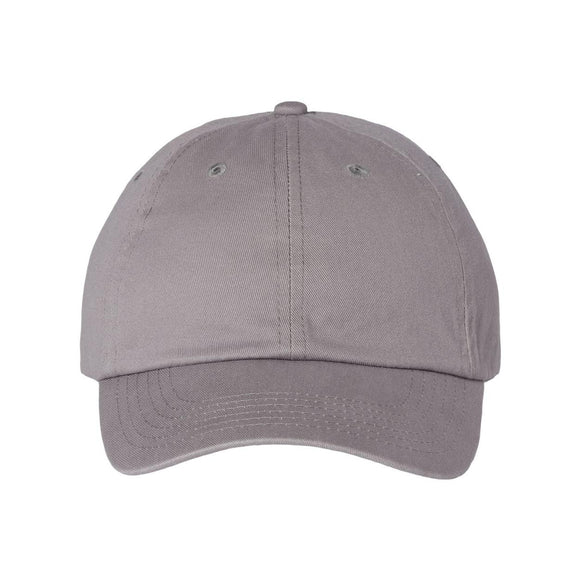 VC300A Valucap Adult Bio-Washed Classic Dad Hat Grey