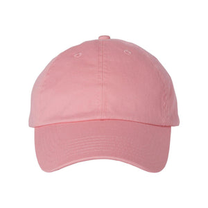 VC300A Valucap Adult Bio-Washed Classic Dad Hat Pink