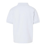 8800B Gildan DryBlend® Youth Jersey Polo White