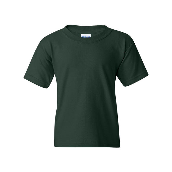 5000B Gildan Heavy Cotton™ Youth T-Shirt Forest Green