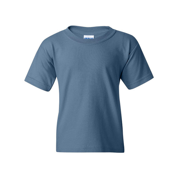 5000B Gildan Heavy Cotton™ Youth T-Shirt Indigo Blue