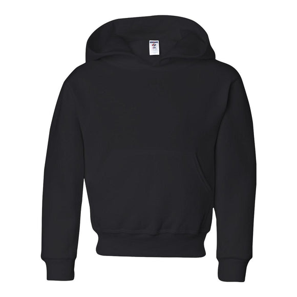 996YR JERZEES NuBlend® Youth Hooded Sweatshirt Black