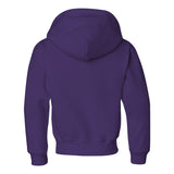 996YR JERZEES NuBlend® Youth Hooded Sweatshirt Deep Purple