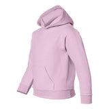 18500B Gildan Heavy Blend™ Youth Hooded Sweatshirt Light Pink