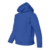 18500B Gildan Heavy Blend™ Youth Hooded Sweatshirt Royal