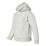 18500B Gildan Heavy Blend™ Youth Hooded Sweatshirt White