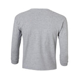 2400B Gildan Ultra Cotton® Youth Long Sleeve T-Shirt Sport Grey