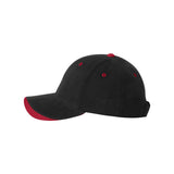 9960 Sportsman Dominator Cap Black/ Red