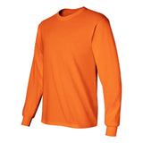 2400 Gildan Ultra Cotton® Long Sleeve T-Shirt Safety Orange