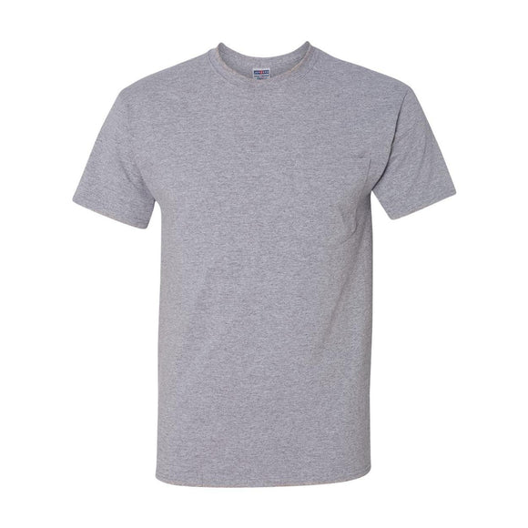 29MPR JERZEES Dri-Power® 50/50 T-Shirt with a Pocket Oxford