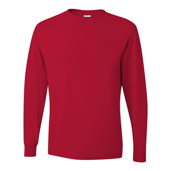 29LSR JERZEES Dri-Power® Long Sleeve 50/50 T-Shirt True Red