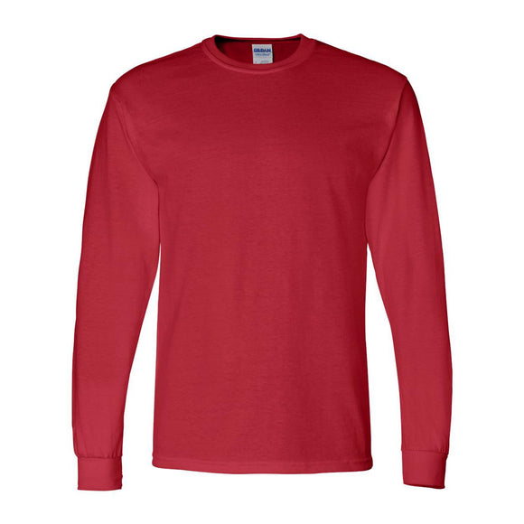 8400 Gildan DryBlend® 50/50 Long Sleeve T-Shirt Red
