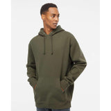 IND4000 Independent Trading Co. Heavyweight Hooded Sweatshirt Army
