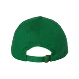 VC300A Valucap Adult Bio-Washed Classic Dad Hat Kelly