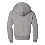 996YR JERZEES NuBlend® Youth Hooded Sweatshirt Oxford