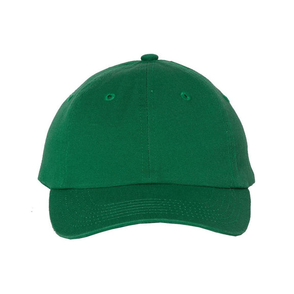 VC300Y Valucap Small Fit Bio-Washed Dad Hat Kelly