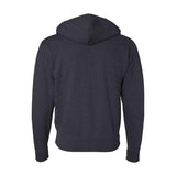 AFX90UNZ Independent Trading Co. Lightweight Full-Zip Hooded Sweatshirt Charcoal Heather