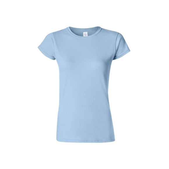 64000L Gildan Softstyle® Women’s T-Shirt Light Blue